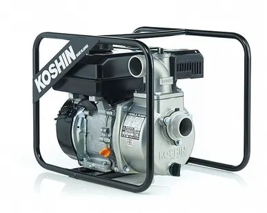 фото Бензиновая мотопомпа для загрязненных вод Koshin SEV-50X