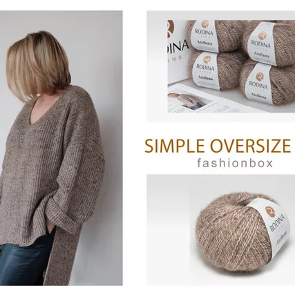 Фото №0 SIMPLE OVERSIZE Pullover Fashionbox