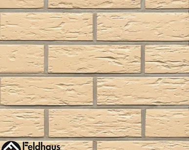фото Клинкерная плитка под кирпич Feldhaus Classic perla senso 140