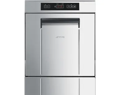 фото Фронтальная посудомоечная машина для стаканов Smeg UG405DMRU