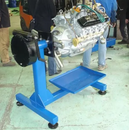 Фото №3 Стенд для разборки-сборки двигателей автомобиля Р500Е (800кг)
