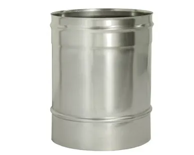 фото Труба прямая "Дымок" L250 D115, AISI 439 (0.5)