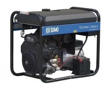 фото Бензиновый генератор SDMO Technic 10000 E