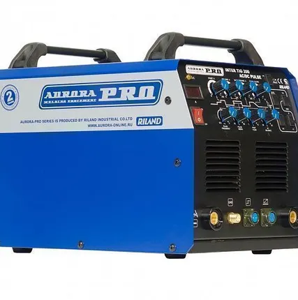 Фото №0 СВАРОЧНЫЙ АППАРАТ АРГОНОДУГОВОЙ СВАРКИ AURORA PRO INTER TIG 200 AC/DC PULSE