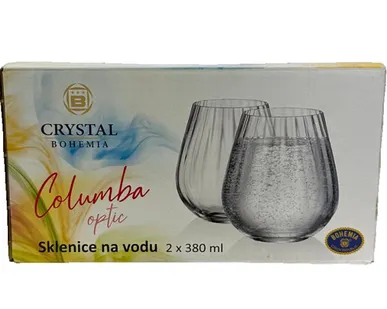 фото Набор стаканов для воды низкие Spring Columba Optic 380мл/2шт