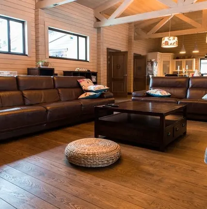 Фото №0 Массивная доска пола из дуба