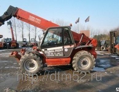 фото Телескопический погрузчик б/у MANITOU MT 1435 SL