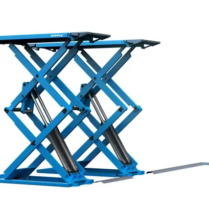 Фото №0 Подъемник ножничный F6106E AE&T (380В) для слесарных работ