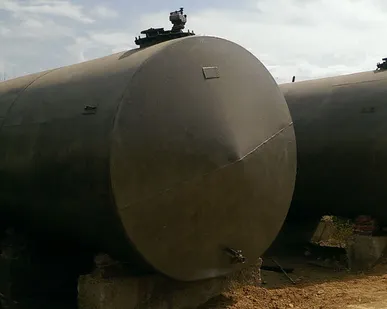 фото Стальные резервуары под ГСМ и пожарные водоёмы