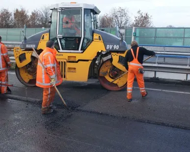 фото Асфальт мелкий