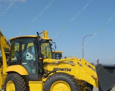 фото Аренда экскаватора-погрузчика Komatsu WB97S-5, Владимир