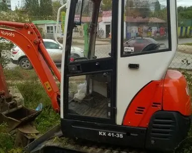 фото Миниэкскаватор Кубота кх-41