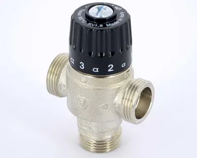 фото Клапан Н 1" термосмесительный 30-65 °С, смешение в центр UNI-FITT