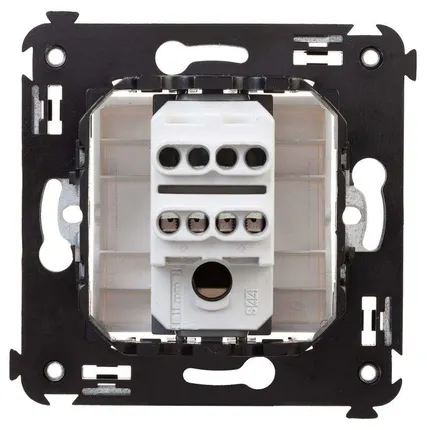 Фото №2 Инвертор 1-кл. 2мод. СП Avanti "Белое облако" 16А IP20 бел. DKC 4400123