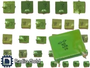 фото Конденсаторы КМ зеленые группы DРазмер: мелкий- средний- крупный