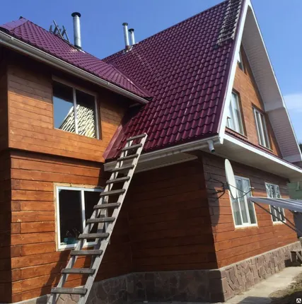 Фото №0 Холодная кровля из металлочерепицы