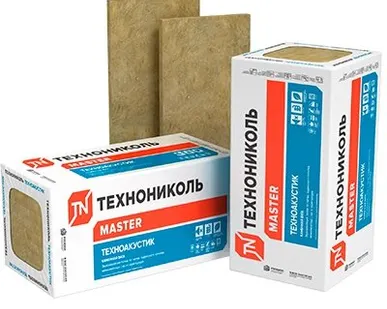 фото Утеплитель ТЕХНОАКУСТИК П-45 (1200*600*50) 8,64 м2 0,4,32 м3