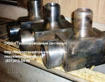 Фото №5 Тройник Ду от 40х6 до 200х32 ГОСТ 22823-83 до 100 МПа