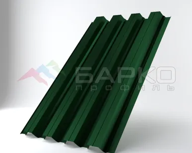 фото Профлист Н-75 -800мм(750 мм) RAL 6002 Полиэстер 0.7