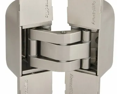 фото Петля скрытой установки Armadillo (Армадилло) с 3D-регулировкой 11160UN3D (Architect 3D-ACH UNIVERSAL 60) SN Матовый никель 2шт.