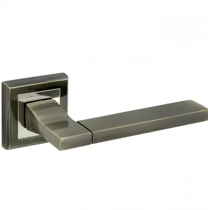 Фото №0 Ручка раздельная FZ 06 S квадратная АВ Античная бронза