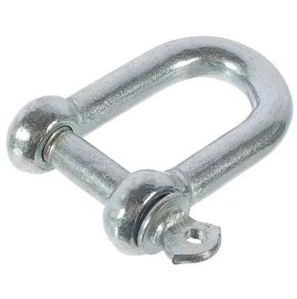 Фото №0 Скоба такелажная М 8мм, оцинкованная