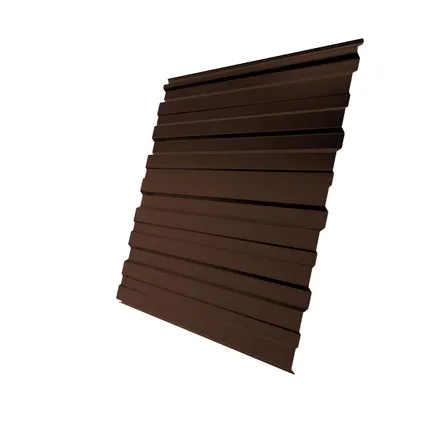 Фото №0 Профнастил С10R 0,45 Drap RAL 8017 шоколад