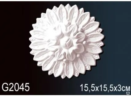 Фото №0 ОРНАМЕНТ PERFEKT G2045 (15,5Х15,5 Х 3 СМ)
