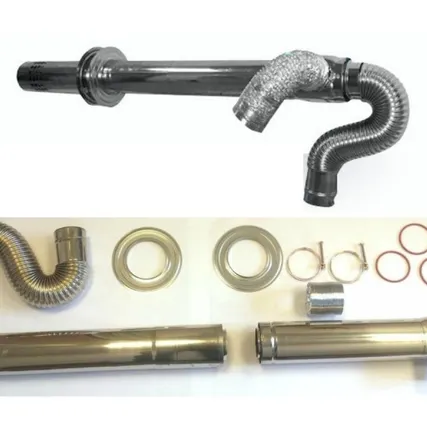 Фото №0 Дымоход коаксиальный RINNAI 1000L (D75/100) SLIDE SPEA S-type