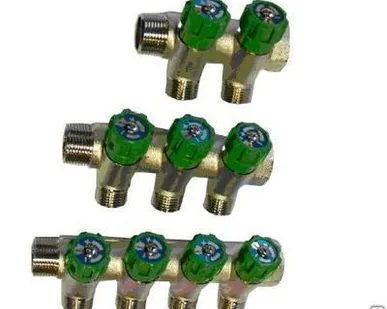 фото Коллектор регул. нар. резьба 4 вых. х1"х1/2" Н 560