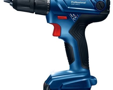 фото Bosch GSR 140-LI 1.5Ah x2 Case Шуруповерт аккумуляторный