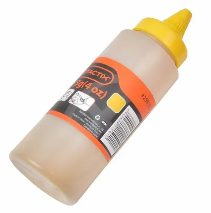 Фото №0 Флакон желтого мелового порошка 113 г Tactix 258105