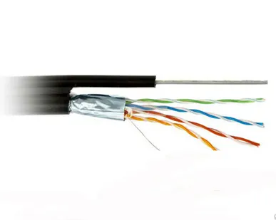 фото Кабель витая пара FTP 4x2x24AWG наружн. тросс кат. 5Е 305 м серия "Light"