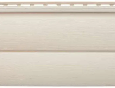 фото Виниловый сайдинг «Блок-хаус» бежевый BH-03 - 3,10м