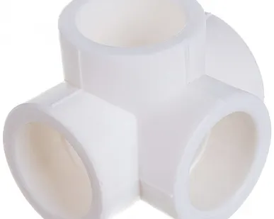 фото Крестовина PPR двухплоскостная 32мм VALTEC