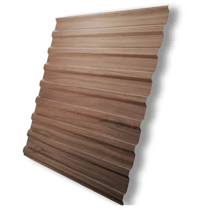 Фото №0 Профнастил С20В 0,45 Print Elite Honey Wood