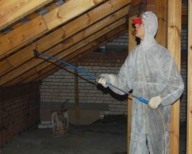 фото Огнезащитная обработка деревянных конструкций