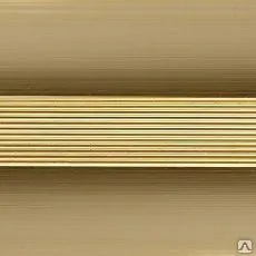 фото Кант (порожек) алюминиевый, 32 мм 1,35 м золото