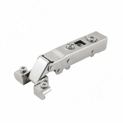 Фото №0 HARMONY петля для алюминиевого профиля без амортизатора, без пружины (90/105), накладная, стандартная, цвет никель (51MS410510U)