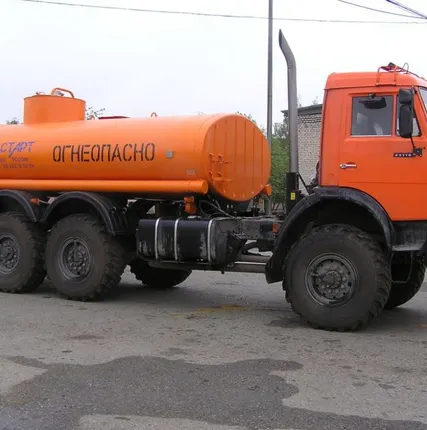 Фото №0 Автоцистерна нефтепромысловая АЦН-10 (мод. 6673-12) на шасси КАМАЗ-43118-46
в