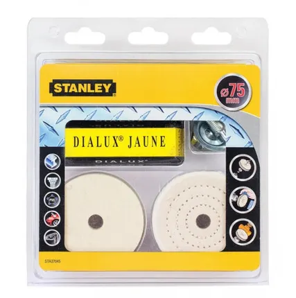 Фото №0 Набор полировальный для дрели STA37045 Stanley