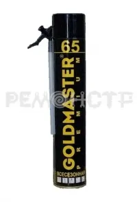 фото Пена монтаж 0,65л GoldMaster Premium бытовая всесозон (12/672) П