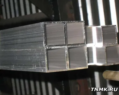 фото Труба алюминиевая профильная 80х80х4 АД31Т1
