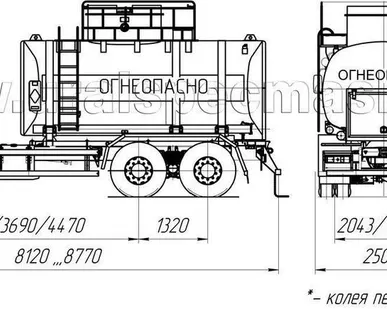 фото АТЗ-11,5 Камаз 65115-3052-23