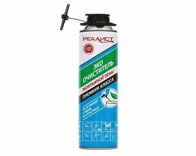 фото Очиститель для монтажной пены Realist Эко 500мл