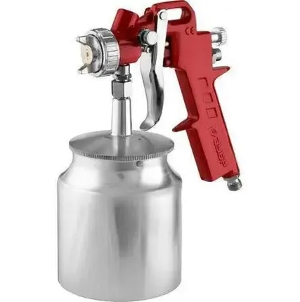 Фото №0 Краскопульт пневматический ЗУБР "МАСТЕР" "МС Н200", с нижним бачком, 1,3мм