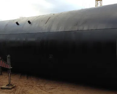 фото Пожарные резервуары 50м3 и 75 м3