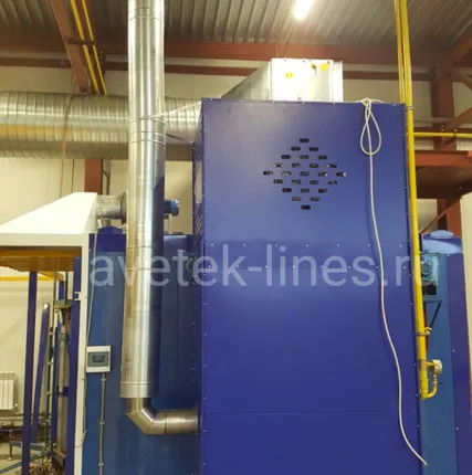 Фото №2 4х1,5х2 Печь полимеризации порошковых красок проходная/тупиковая ACH 401520e