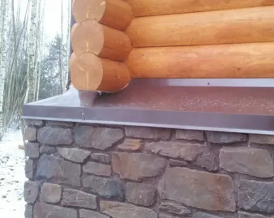 фото Отливы на цоколь