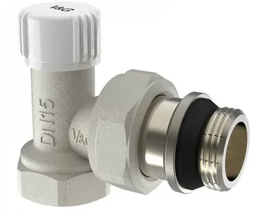 фото Вентиль настроечный угловой 1/2" VALOGIN VG-602201